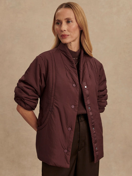 Tilley Light Padded Jacket - Decadent Chocolate