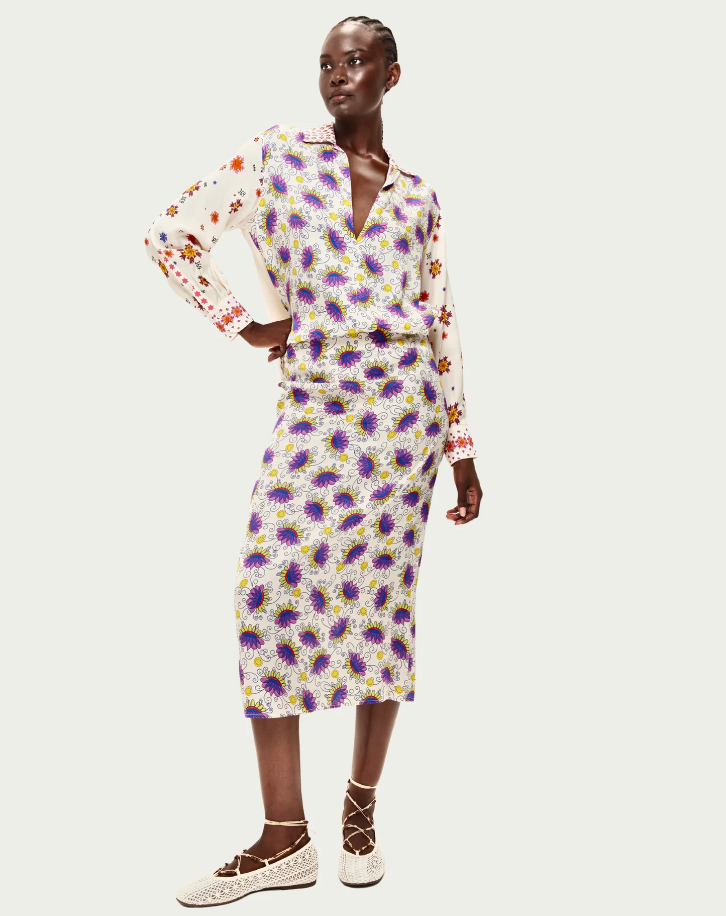 Tori Markers Printed Shirt