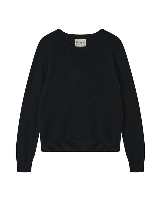 Crop Cashmere Crew