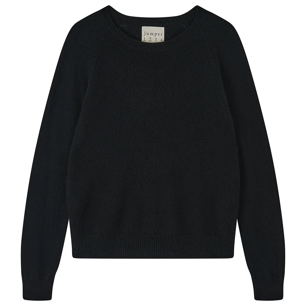 Crop Cashmere Crew