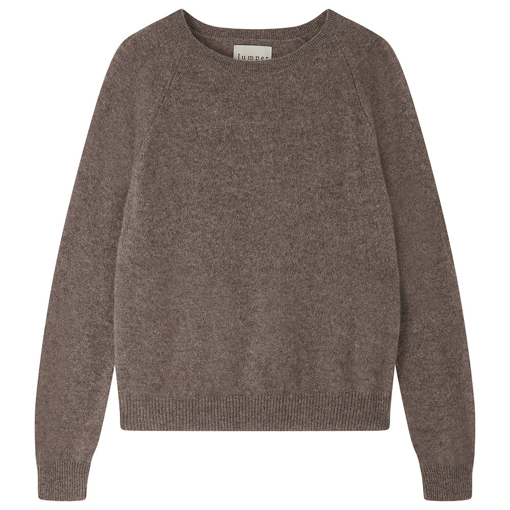 Crop Cashmere Crew