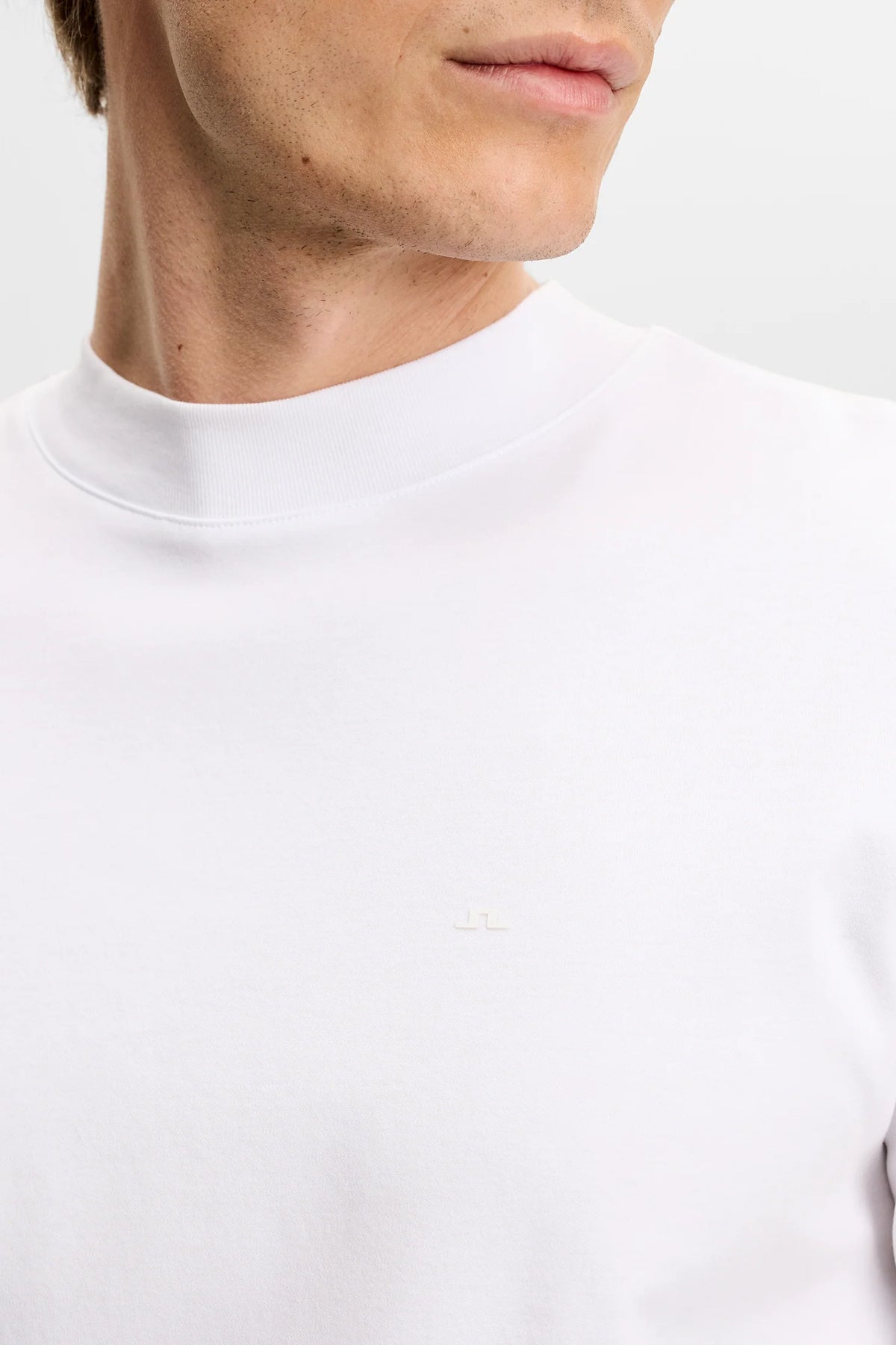 Ace Mock Neck T-Shirt-J Lindeberg-Lewis Yates