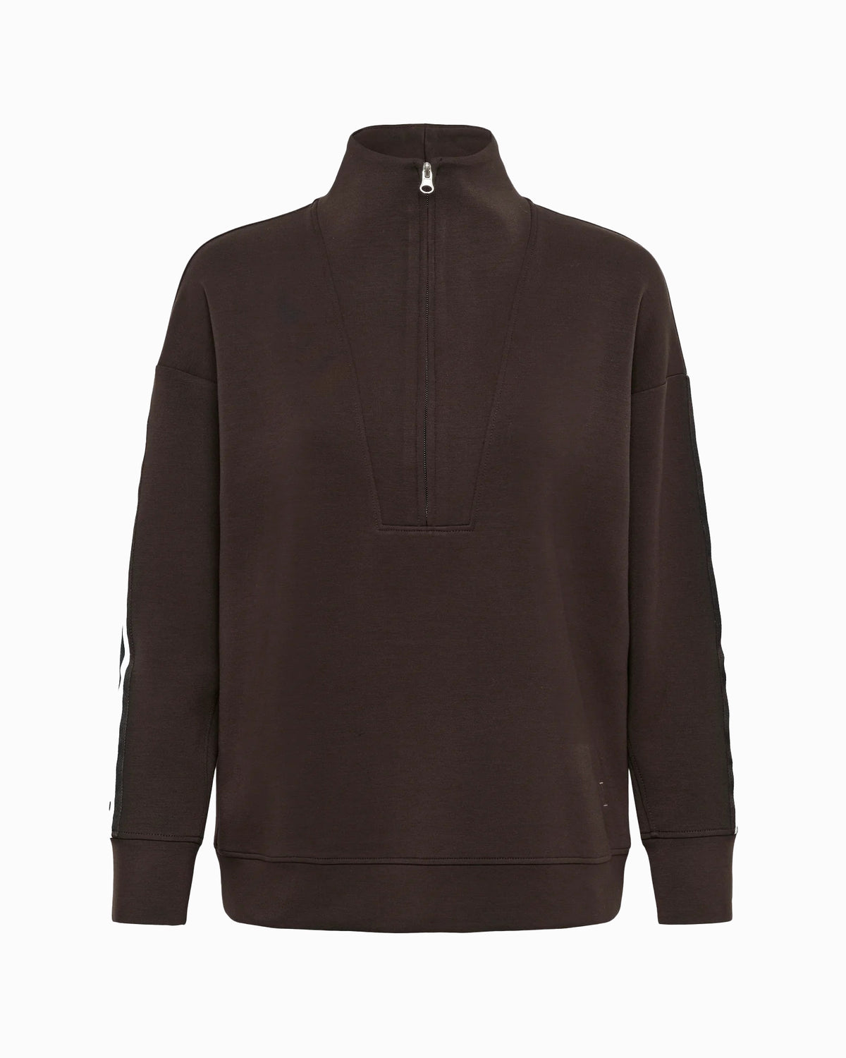 Aggie Vincent Sweatshirt Chocolate Brown-InWear-Lewis Yates