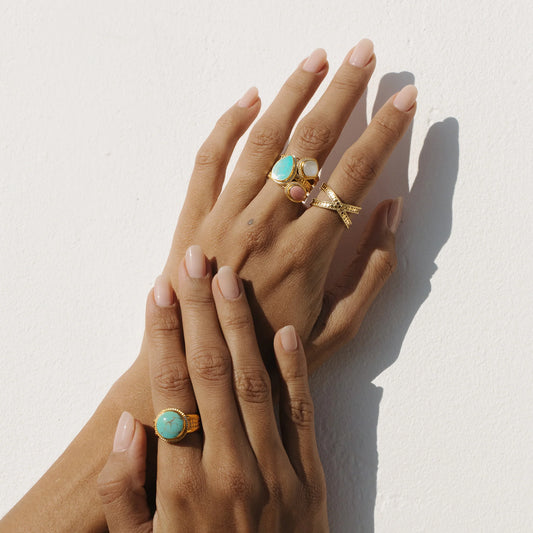 Antigua Faux Stack Ring