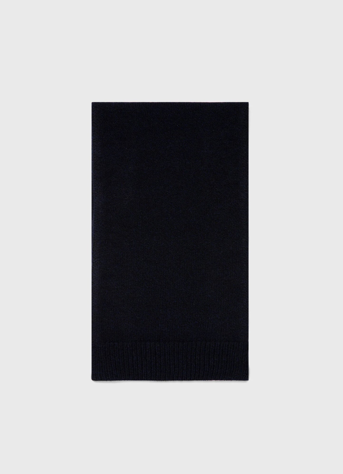 Scottish Lambswool Navy Scarf