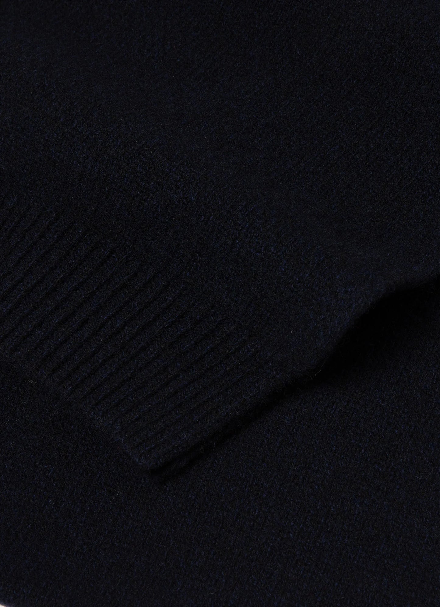 Scottish Lambswool Navy Scarf