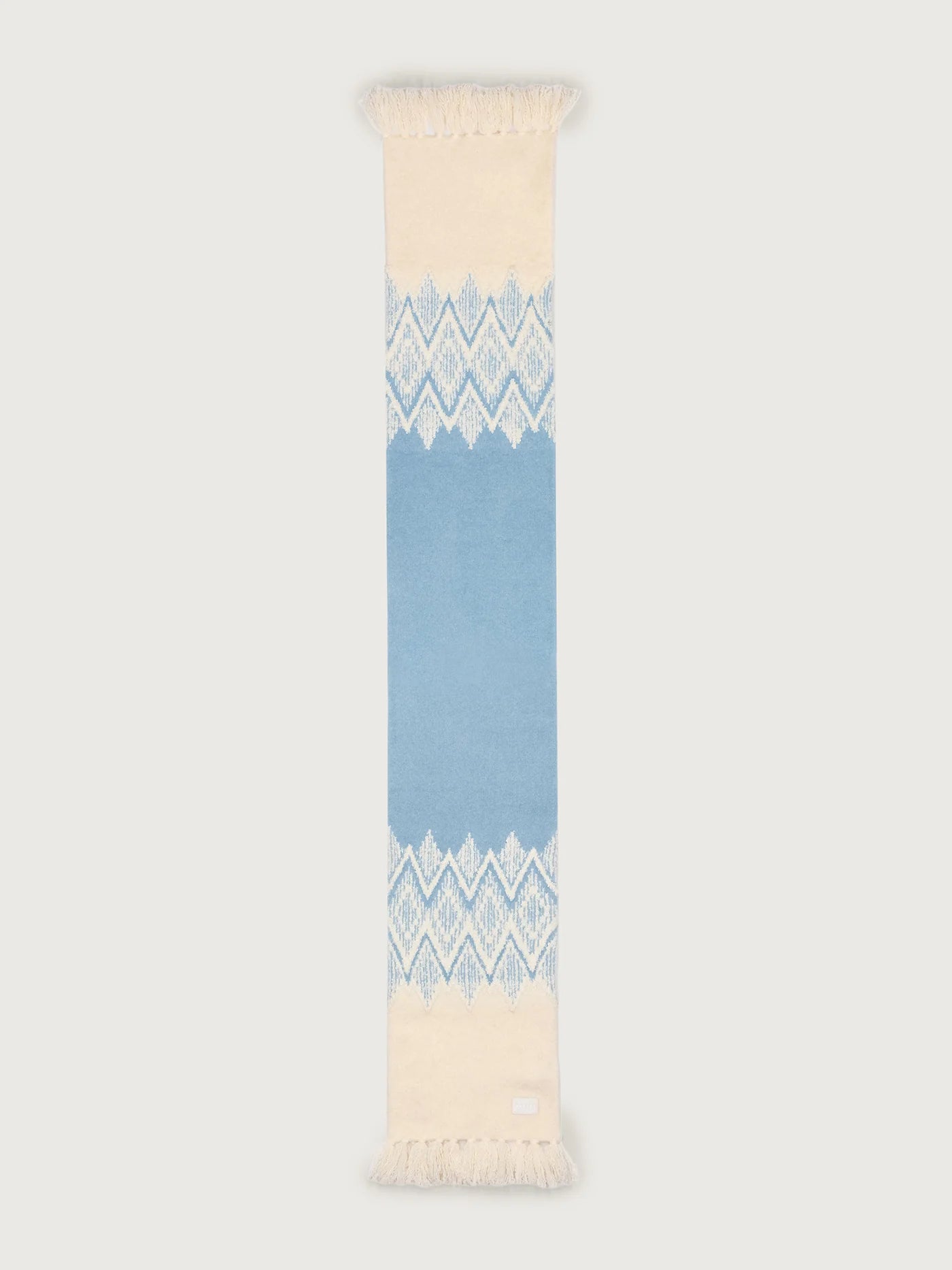 Sebastian Jacquard Scarf - Ashley Blue