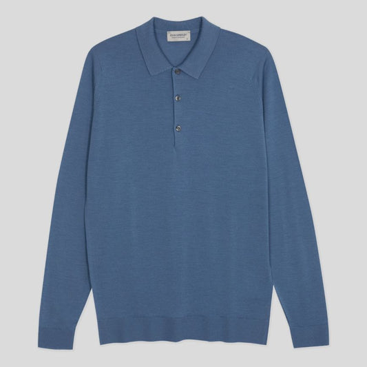 Belper LS Shirt Riviera Blue