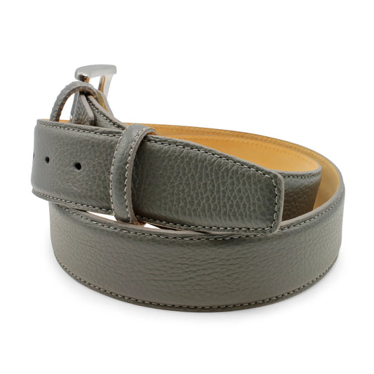 Cervo Mottled Leather Belt-Huxley Tanner-Lewis Yates