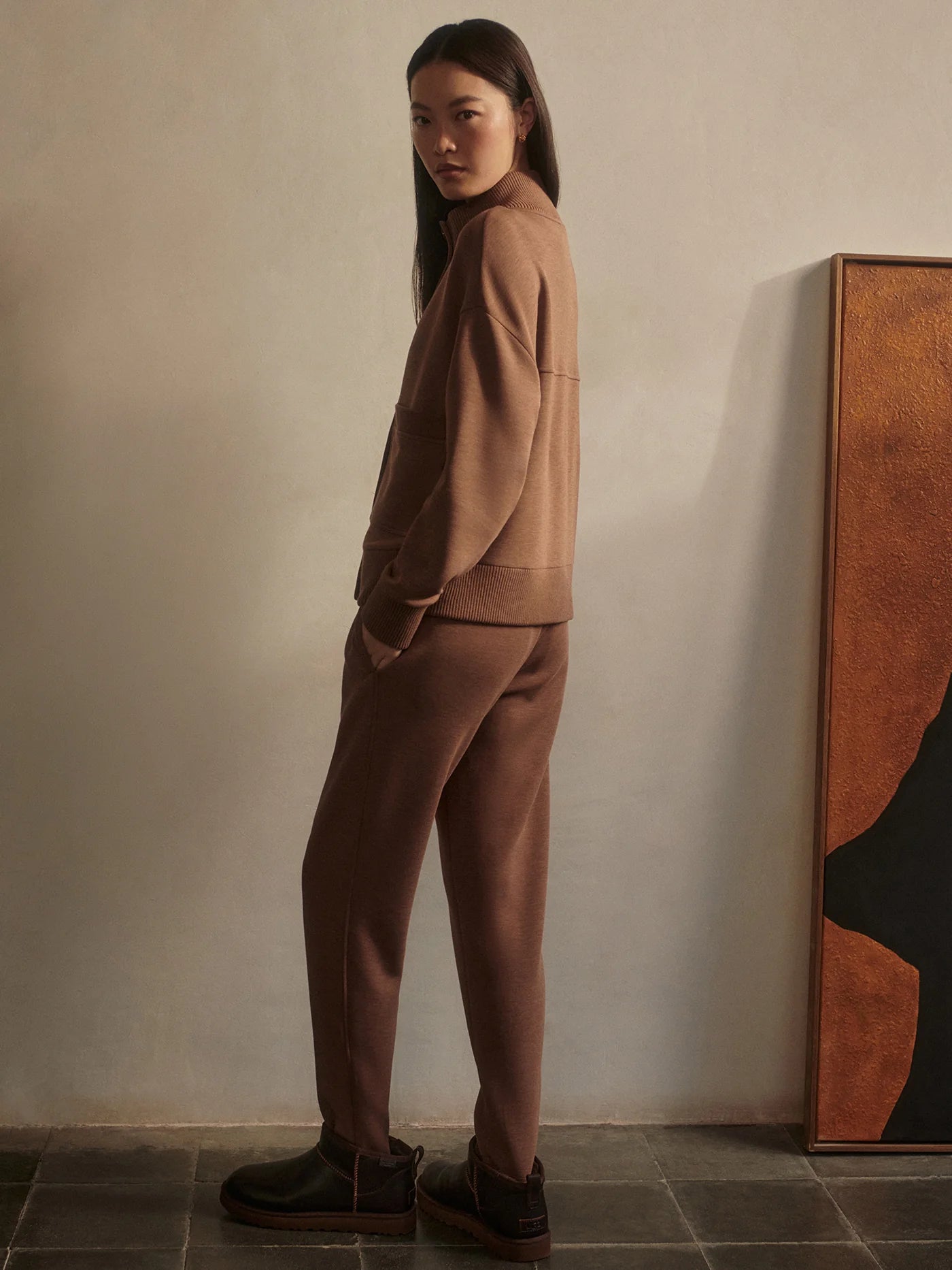 The Slim Zip Hem 29.5" - Golden Bronze