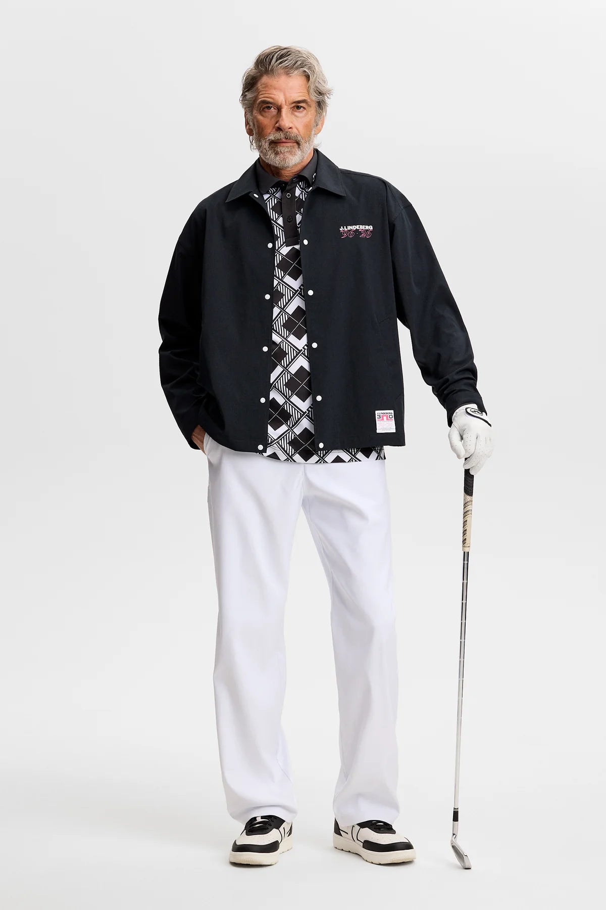 30Y Tour Tech Argyle Polo