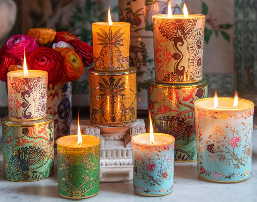 Aragona Decorated Candle