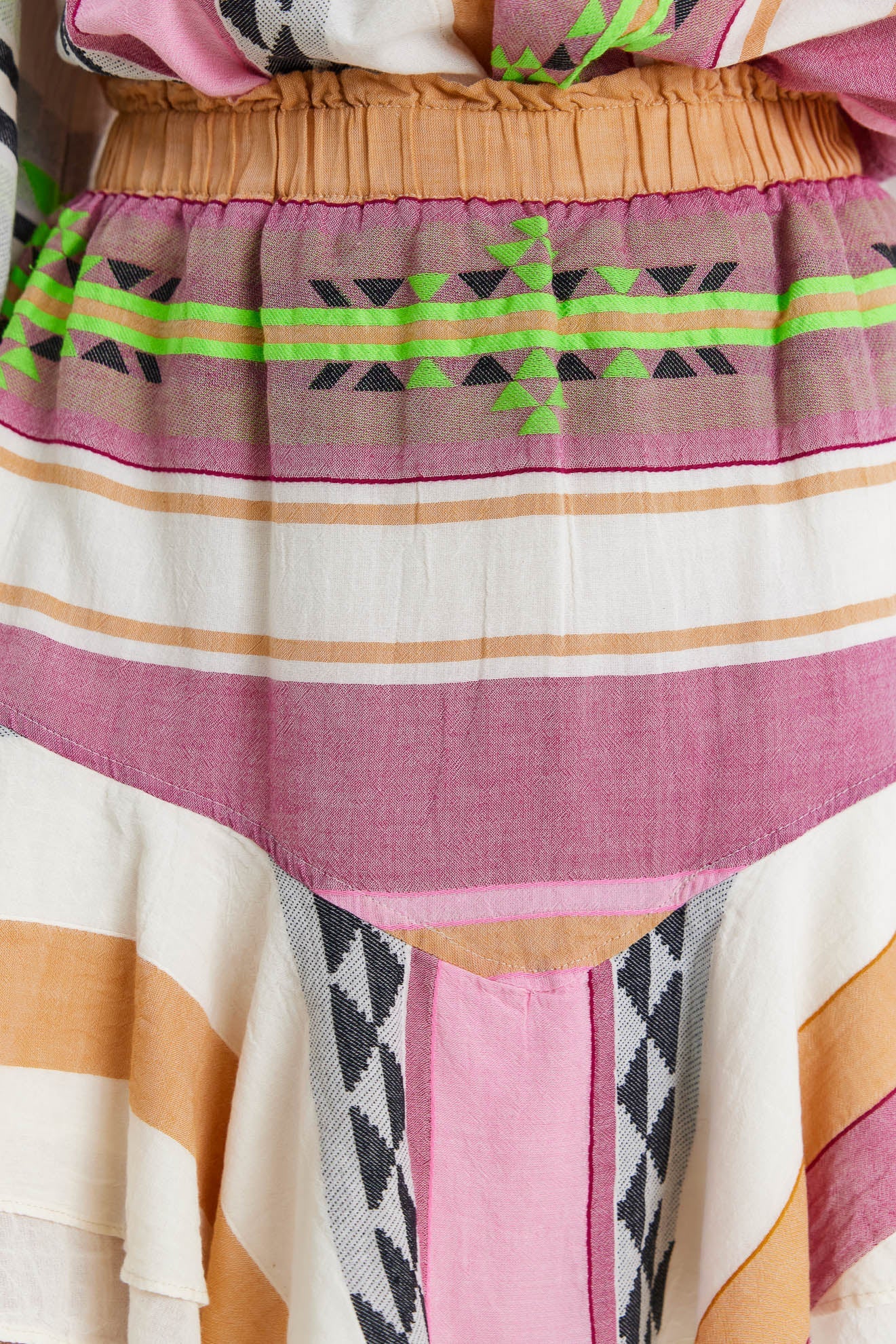 Natalia Skirt Multi Pink/Green