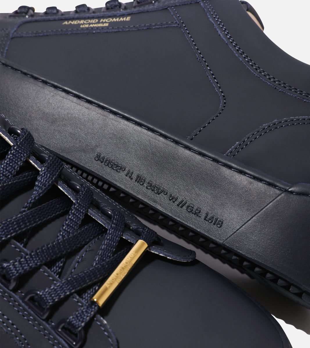 Venice Rubberised Sneaker - Ink