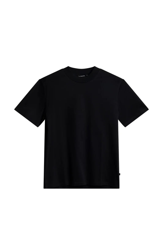 Ace Mock Neck T-Shirt Black
