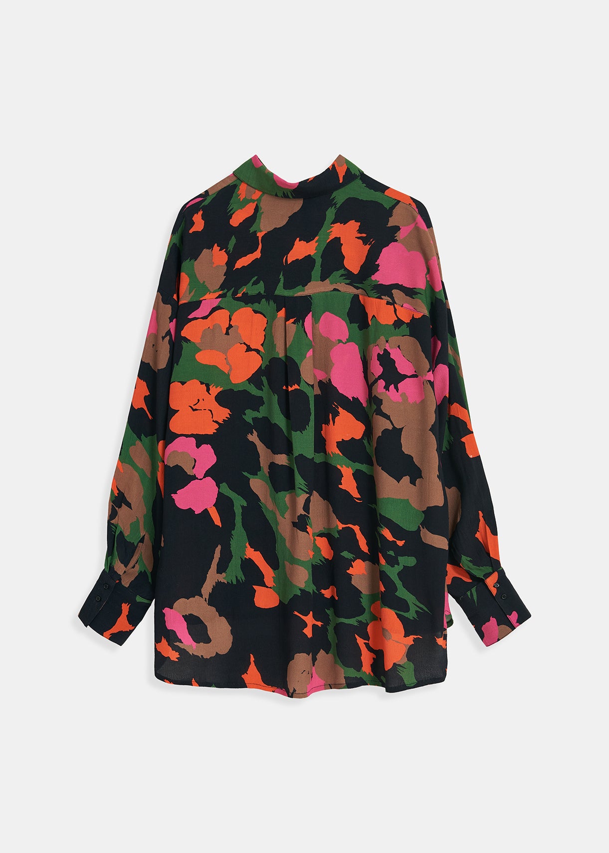 Ebruna Abstract Print Shirt