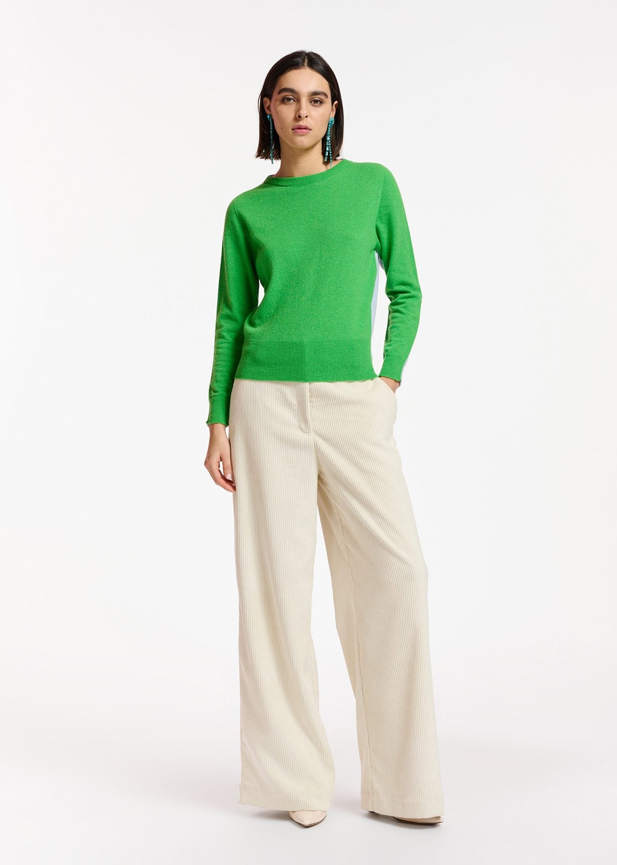 Elgium Contrast Pullover