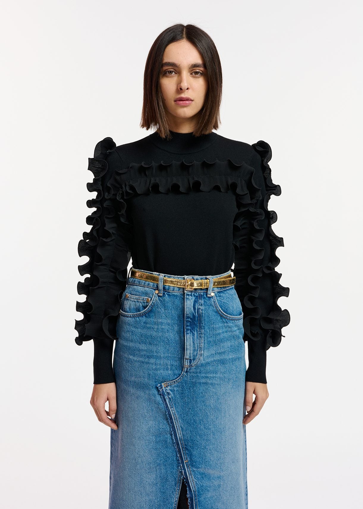 Ercole Ruffle Sweater