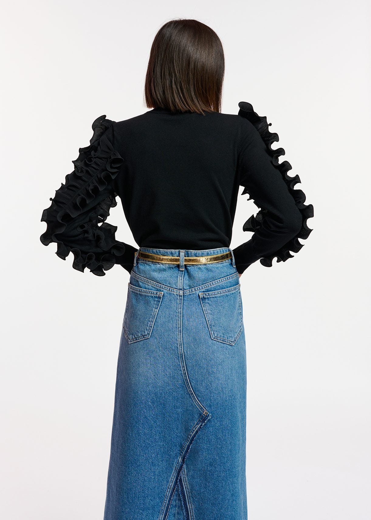 Ercole Ruffle Sweater
