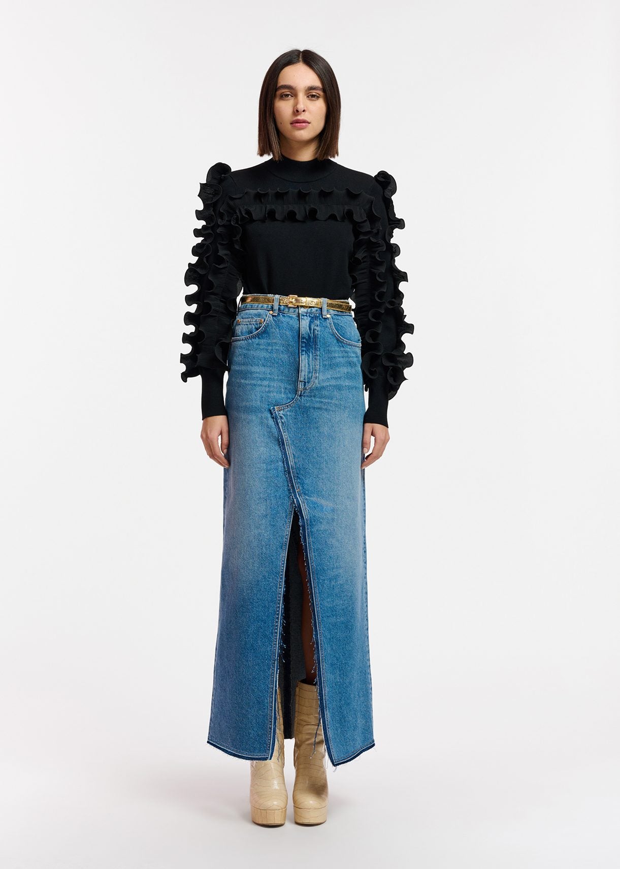 Ercole Ruffle Sweater
