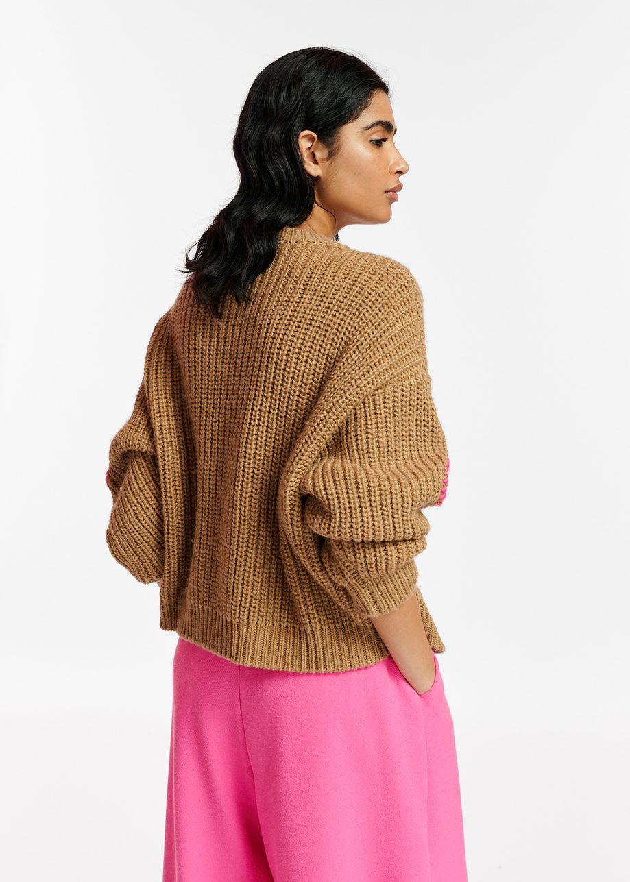 Eschew Floral Embroidered Pullover