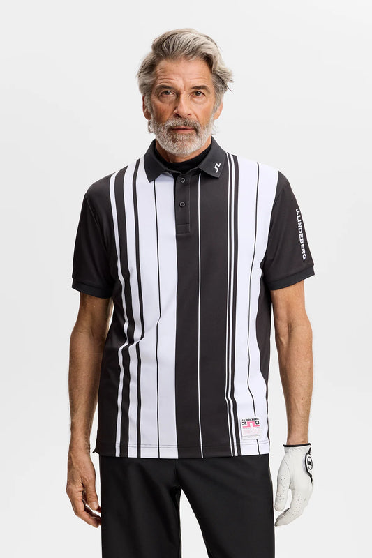 30Y Tour Tech Striped Polo