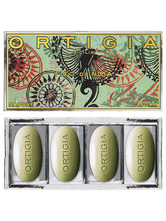Fico D'India Olive Oil Soap Small Box-Ortigia-Lewis Yates
