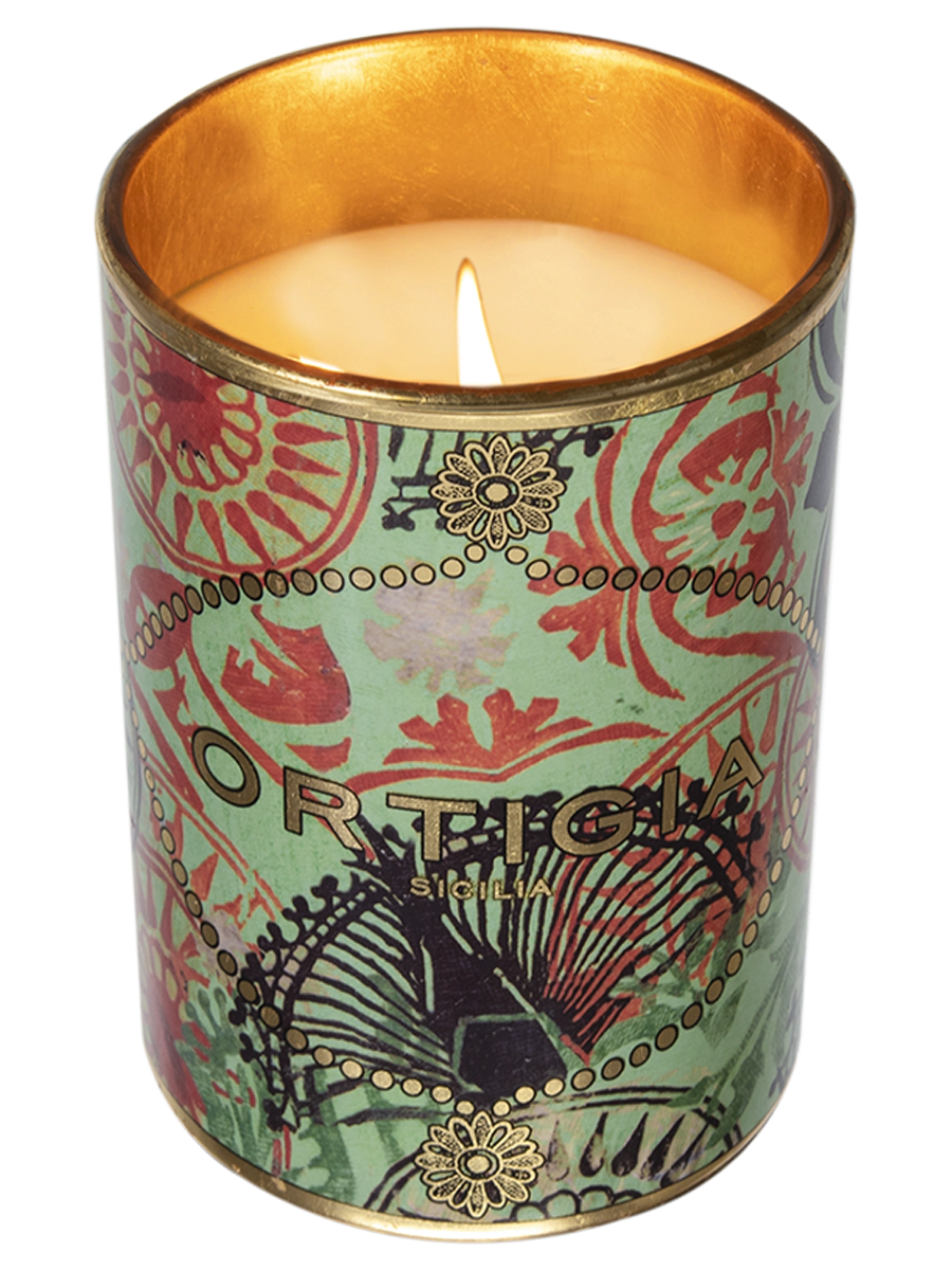 Fico D'India Decorated Candle