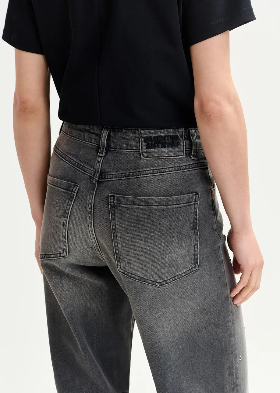 Garment Eyelet Jeans-Essentiel Antwerp-Lewis Yates