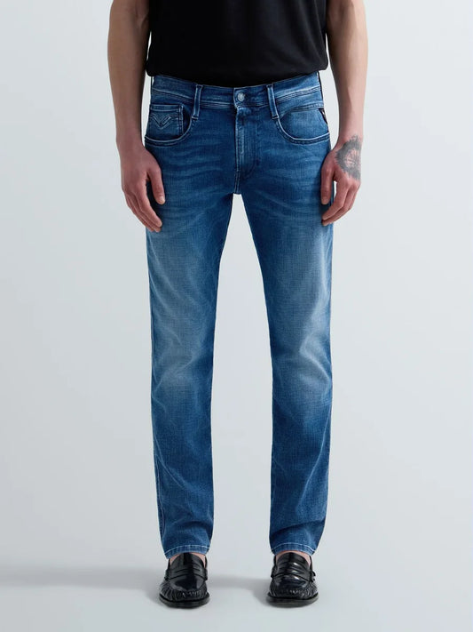Hyperflex matrix Mid Blue Jeans-Replay-Lewis Yates