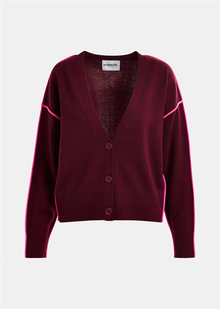 Ileo Trimmed Cardigan