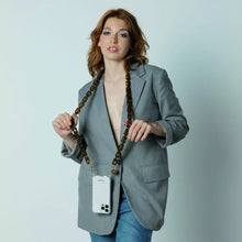 Emmy Phone Chain Brown Shell