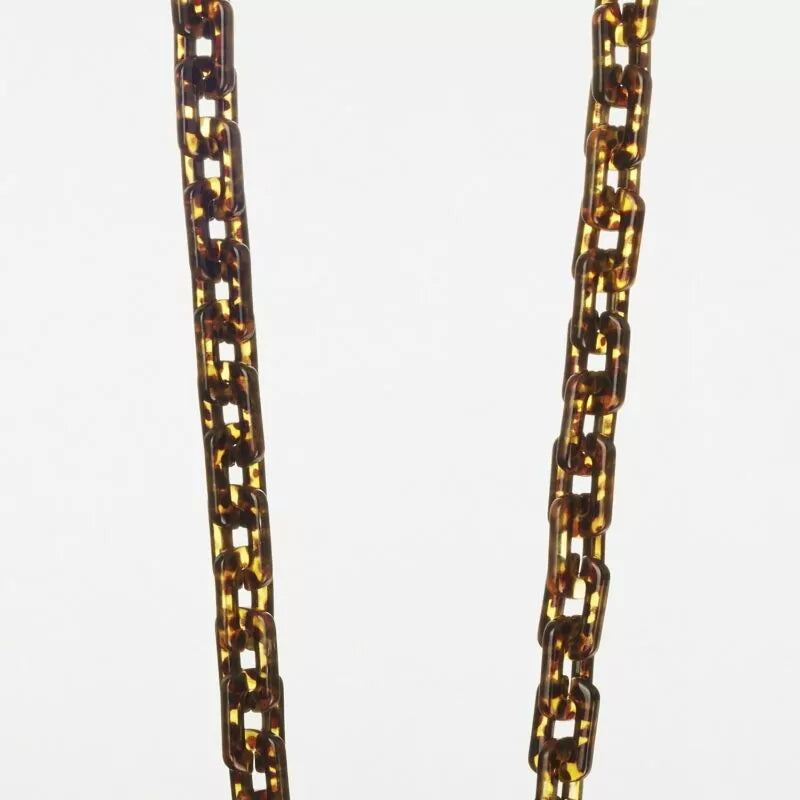 Emmy Phone Chain Brown Shell