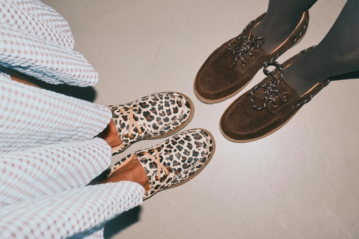 Johanne Animal Boat Shoe-Woden-Lewis Yates