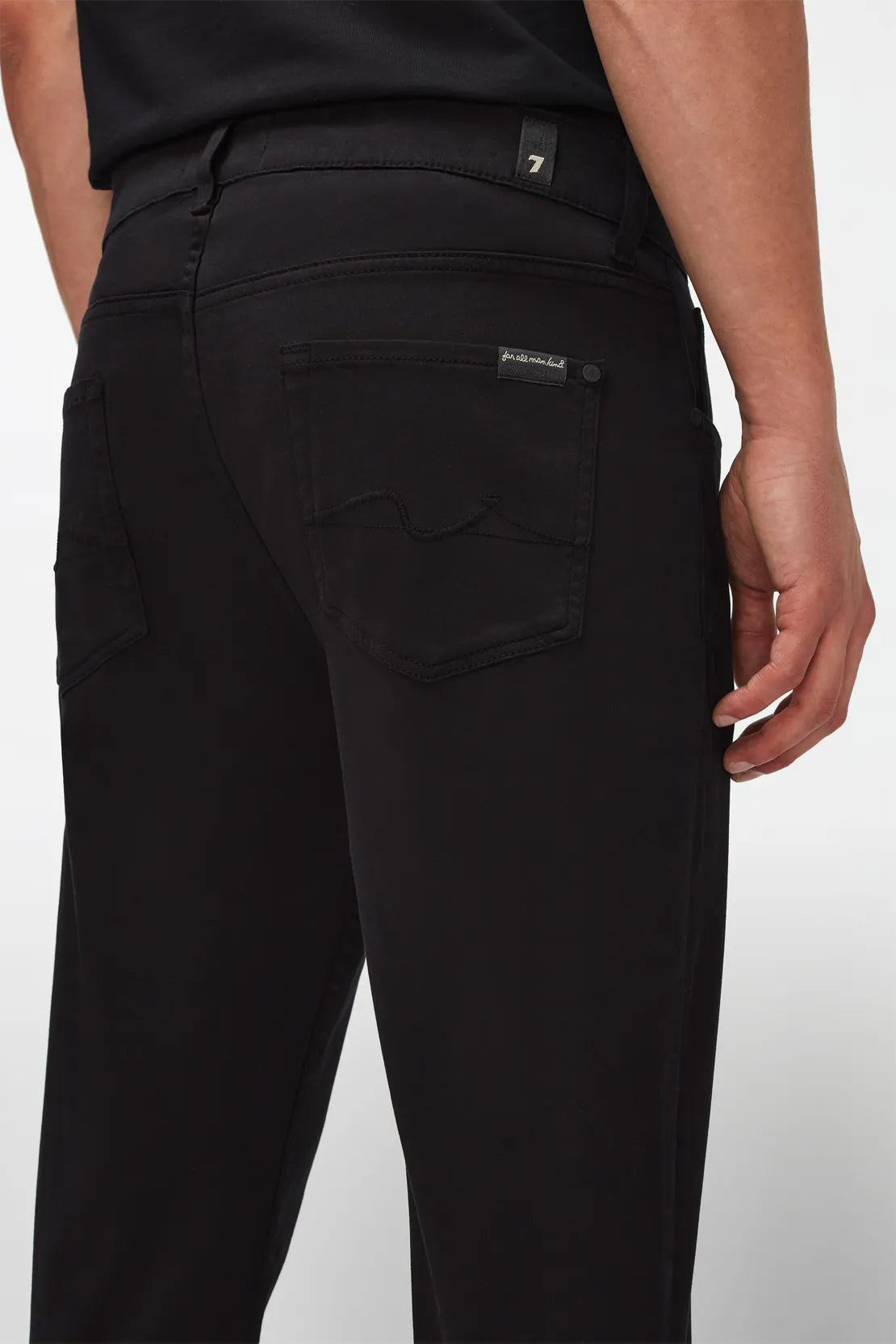 Slimmy Tapered Luxe Performance Plus Colours Black