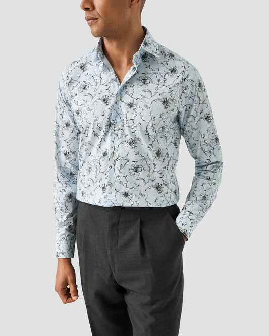 Floral Signature Twill Shirt