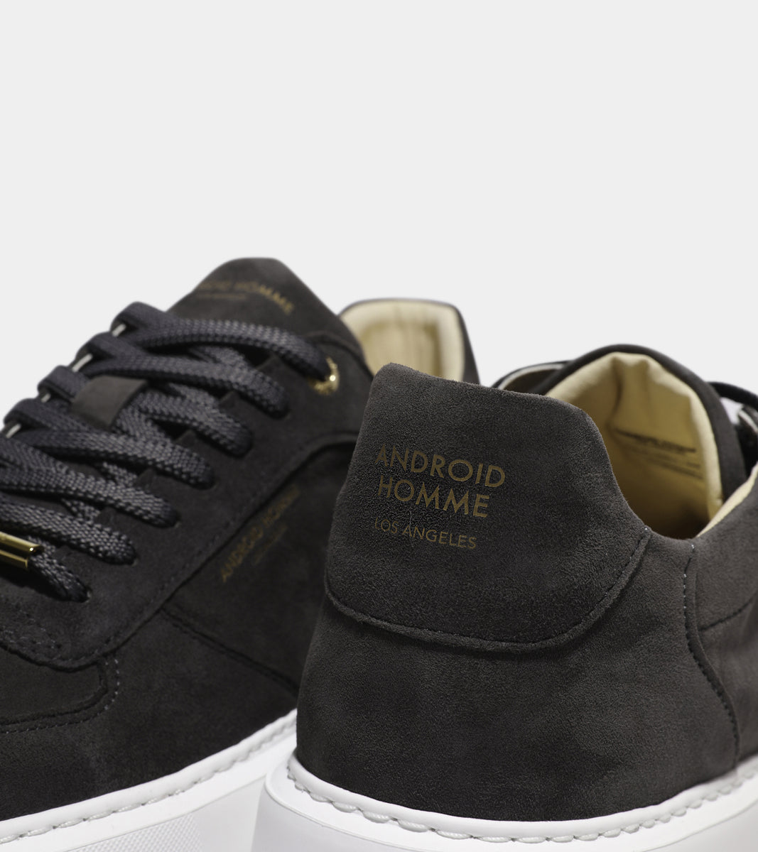 Manhatten Lux Suede Sneaker - Anthracite-Android Homme-Lewis Yates