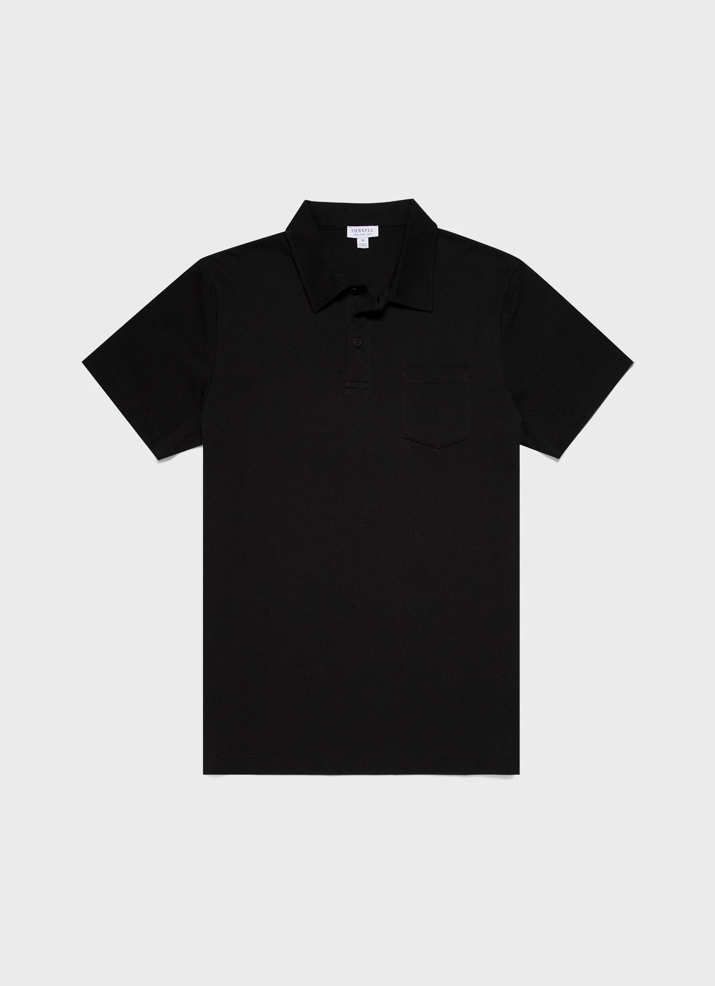 Black Riviera Polo