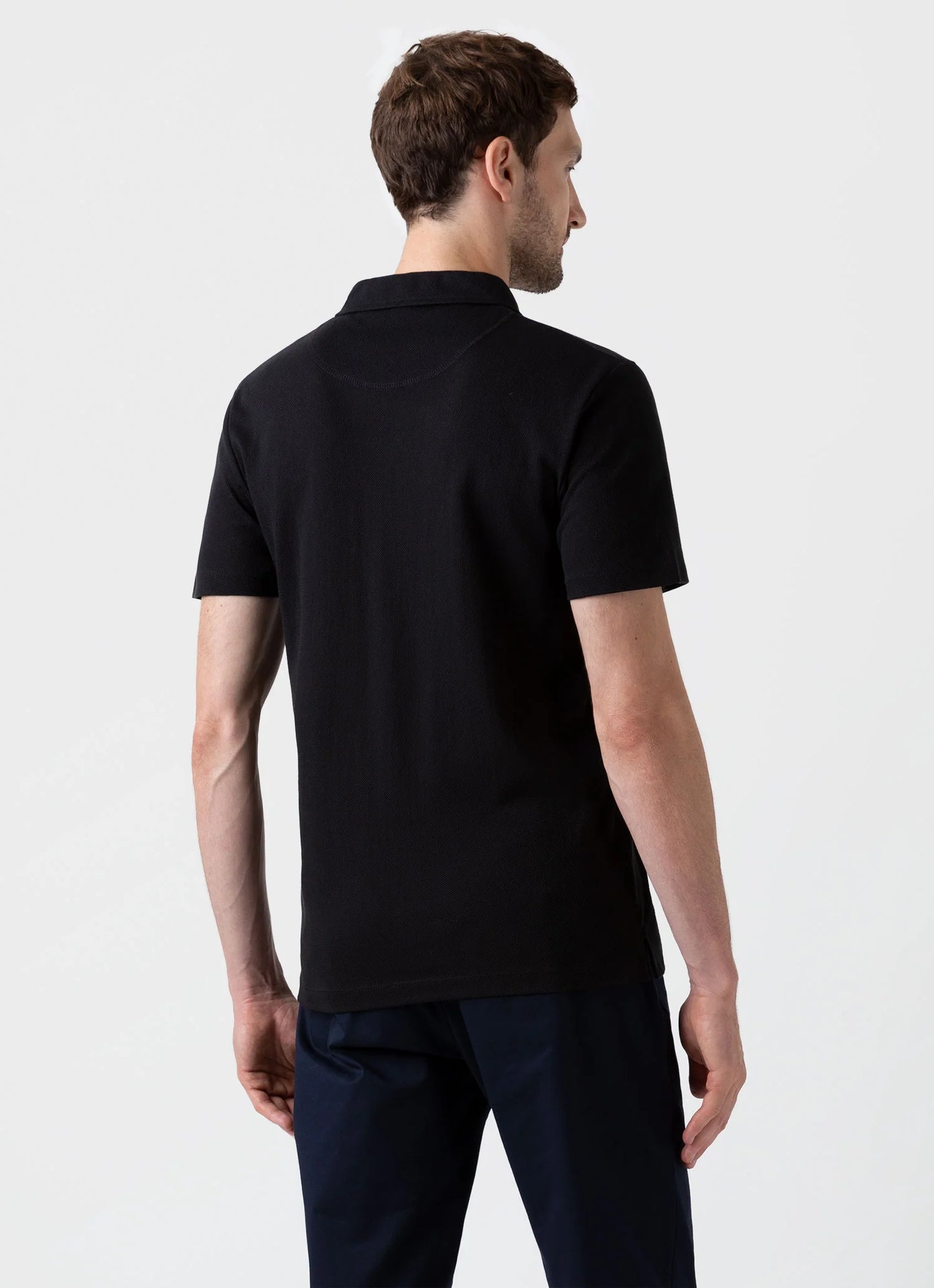 Black Riviera Polo