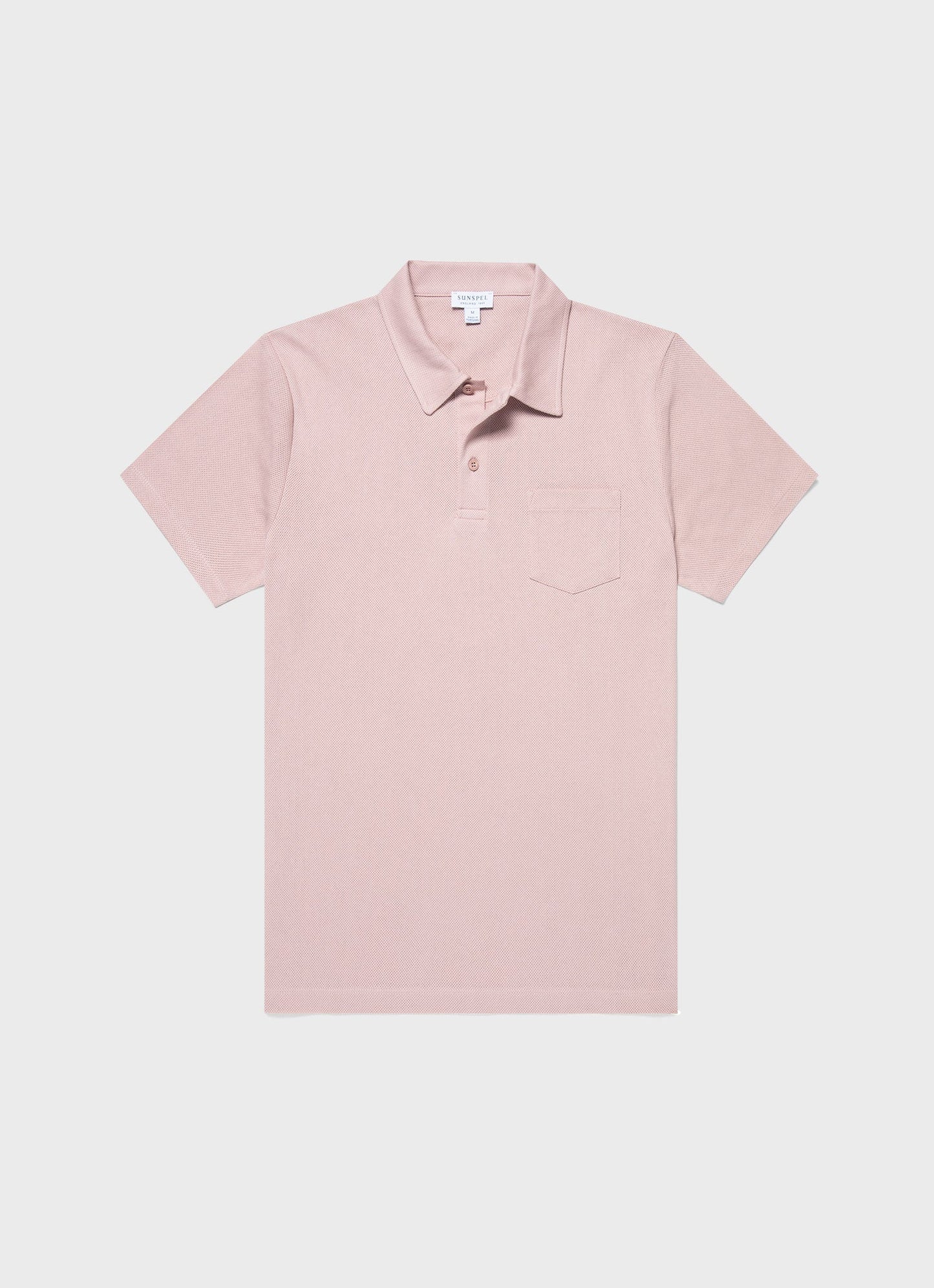 Pale Pink Riviera Polo Shirt