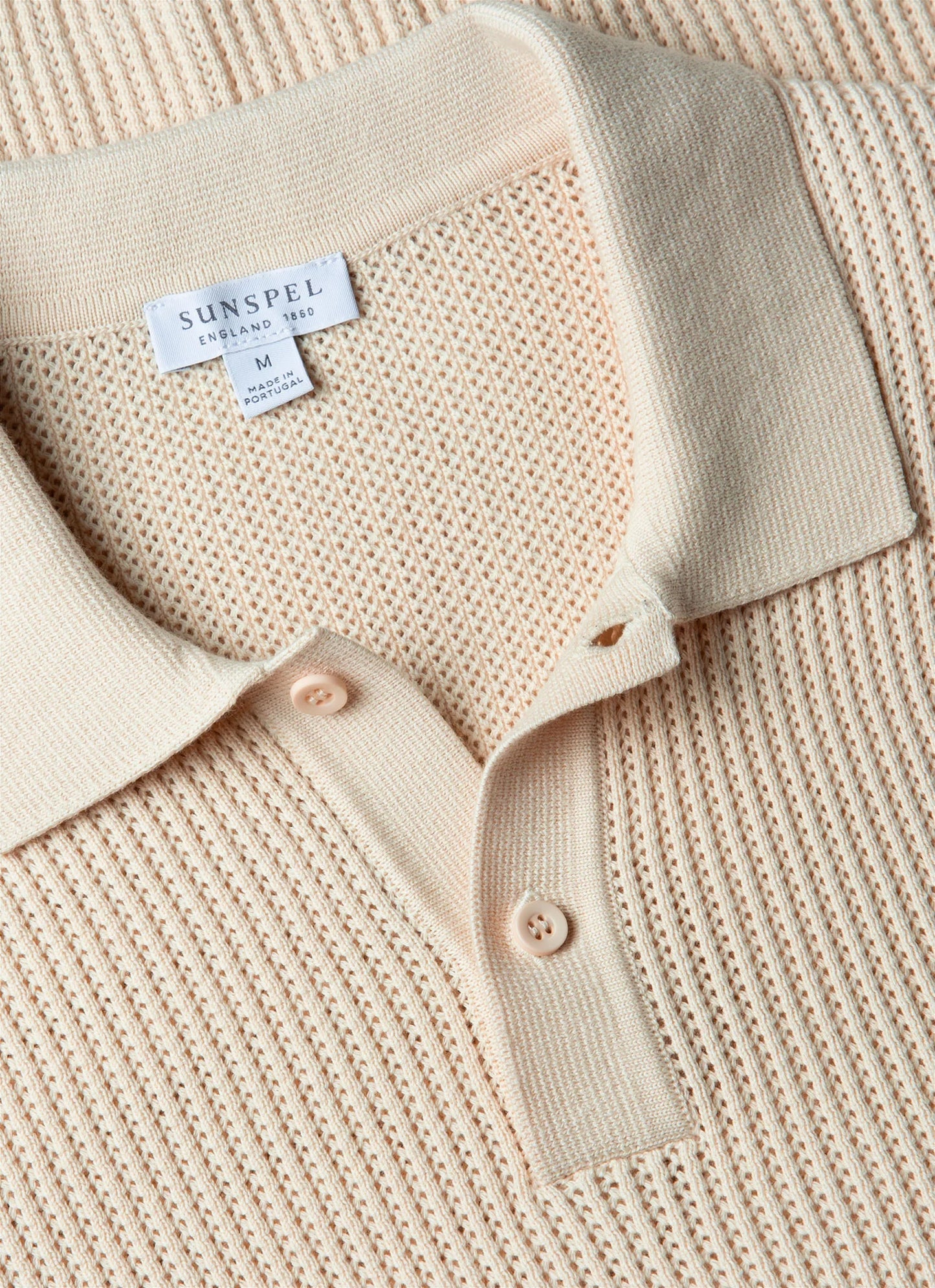 Mesh Stitch Polo