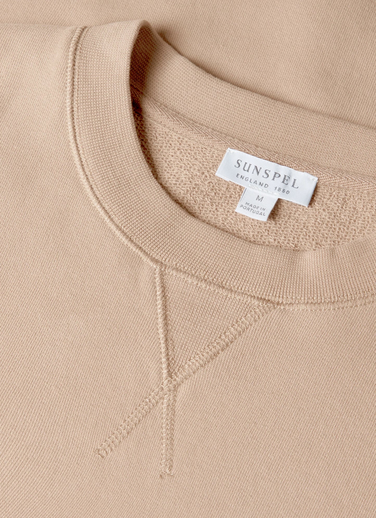 Mink Cotton Loopback Sweatshirt