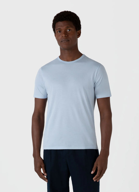 Blue Mist Classic Cotton T-Shirt