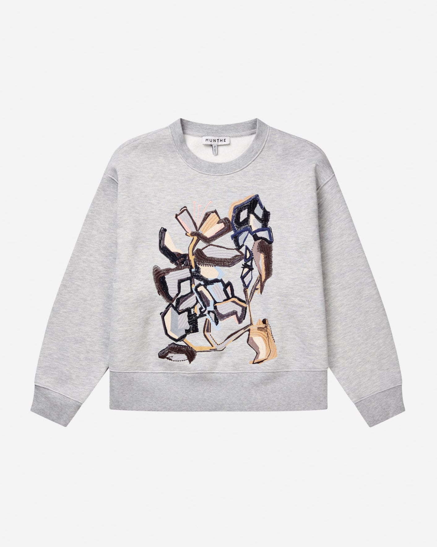 Rarsnima Oversized Sweatshirt Light Grey