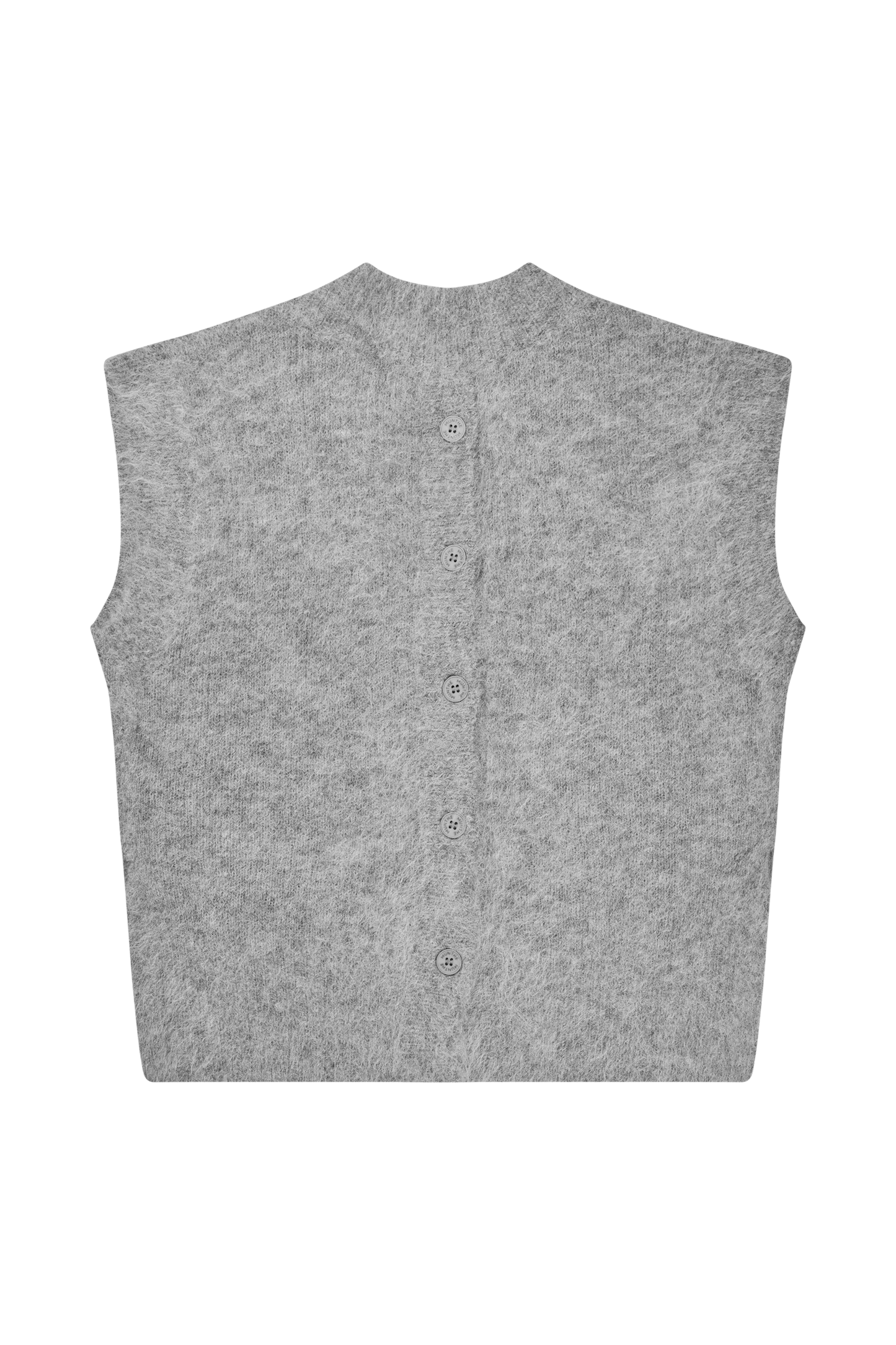 Rydine Knitted Vest Grey