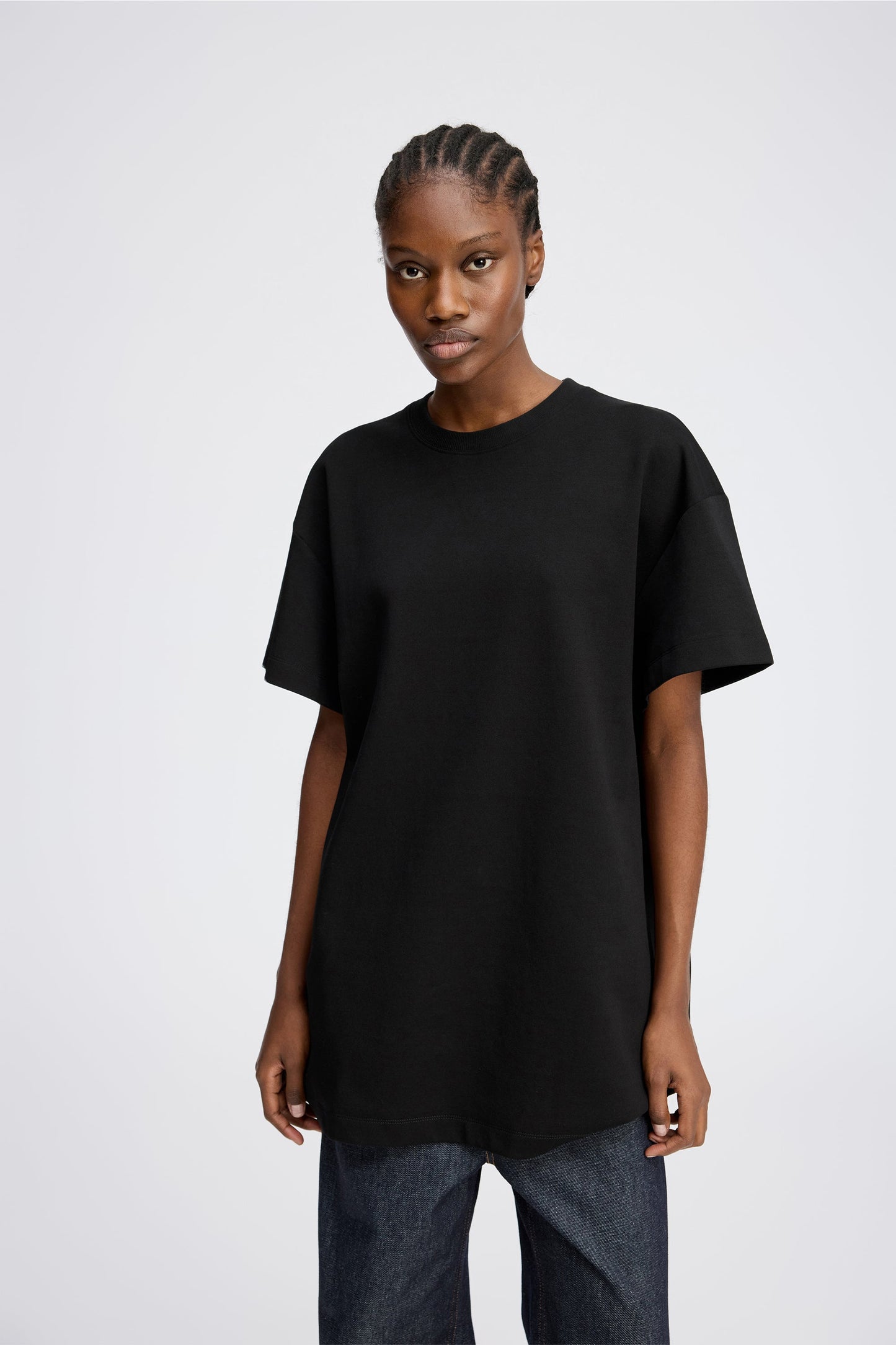 Rosie Dress & T-Shirt Set Black