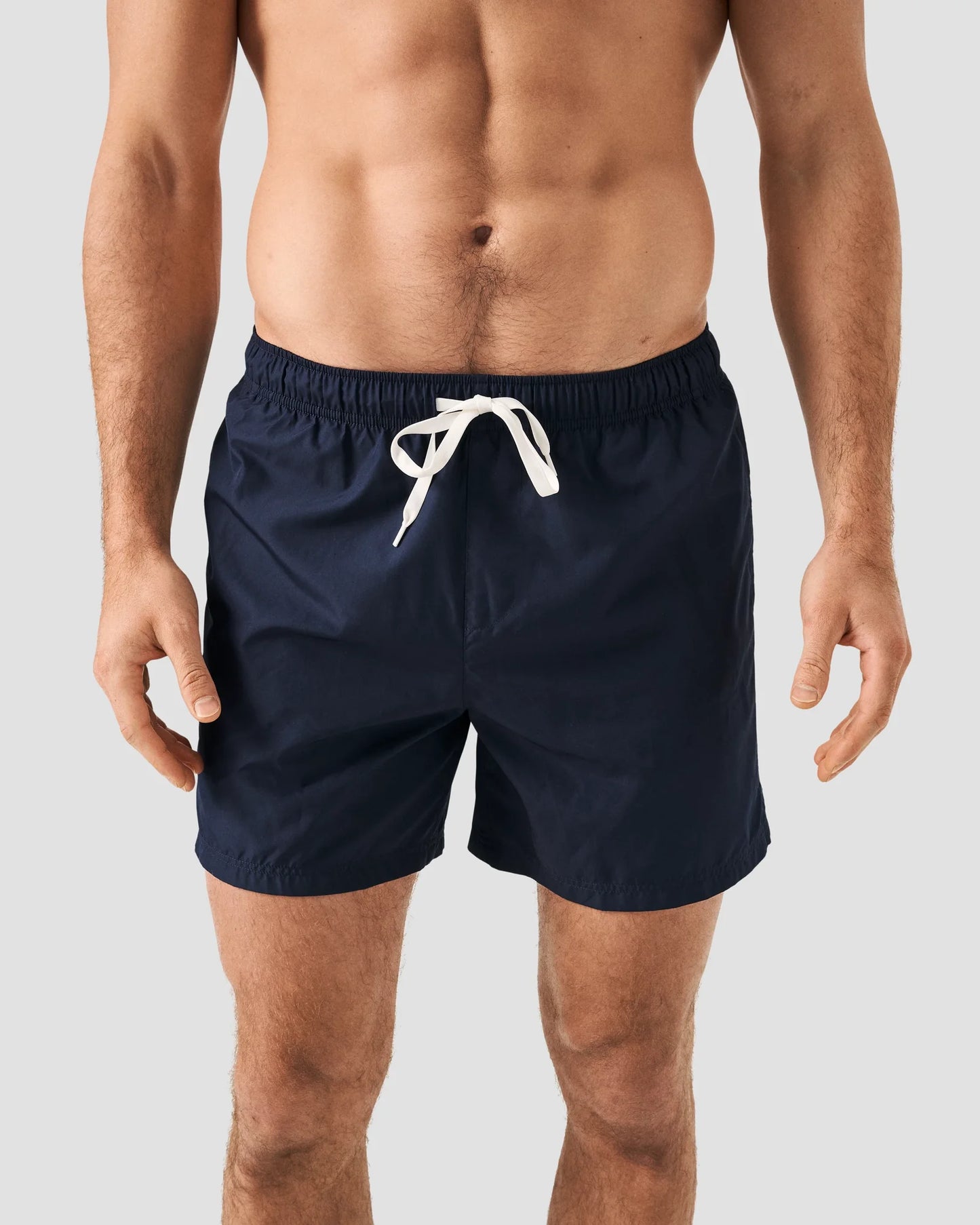 Solid Swim Shorts Navy