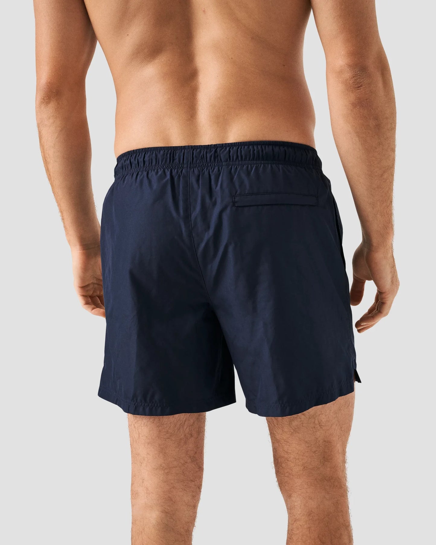 Solid Swim Shorts Navy