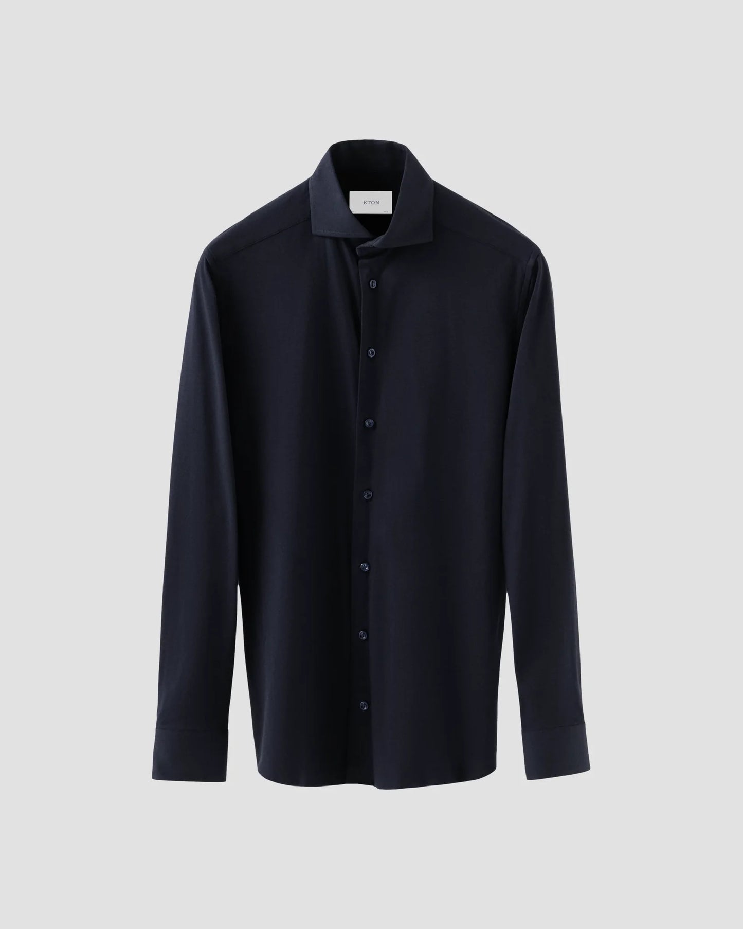 Solid Cotton Four Way Stretch Shirt