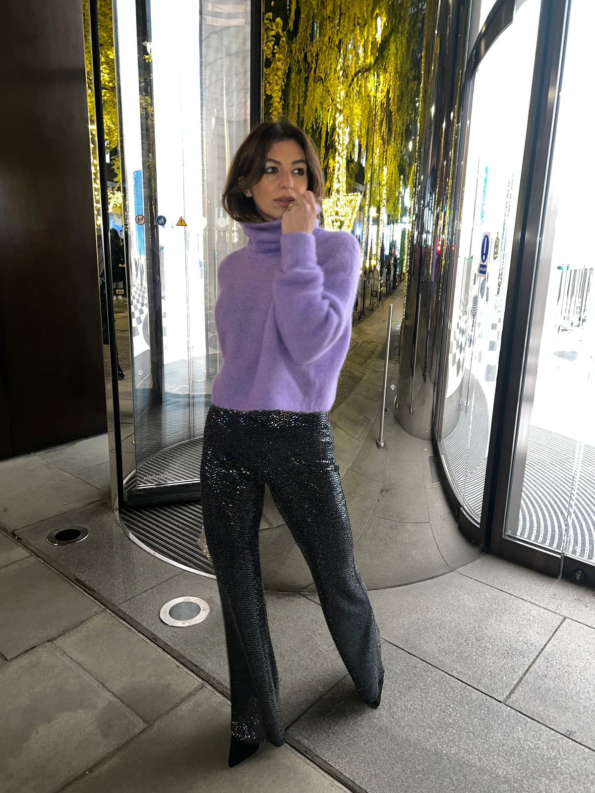 Nova Sequin Flare Pant-Libby Loves-Lewis Yates